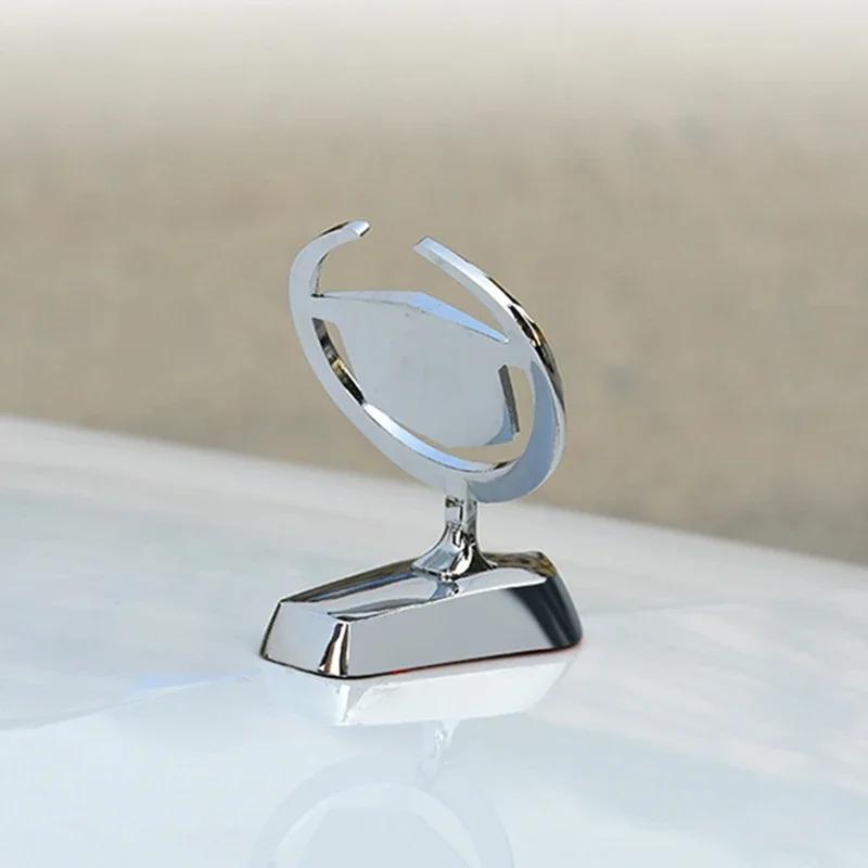 AABHP1 Metal Car Hood Emblem for Cadillac ATS CTS Escalade SRX XTS XT5 STS CT5 CT6 BLS Deville Front Logo Badge Exterior Car Accessorry