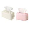 Heart-shape Pattern Cotton Napkin Holder Large Capacity Car Paper Boxes  Bedroom