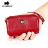Fashion Genuine Leather Women Coin Purse Zipper Small Mini Female Wallets