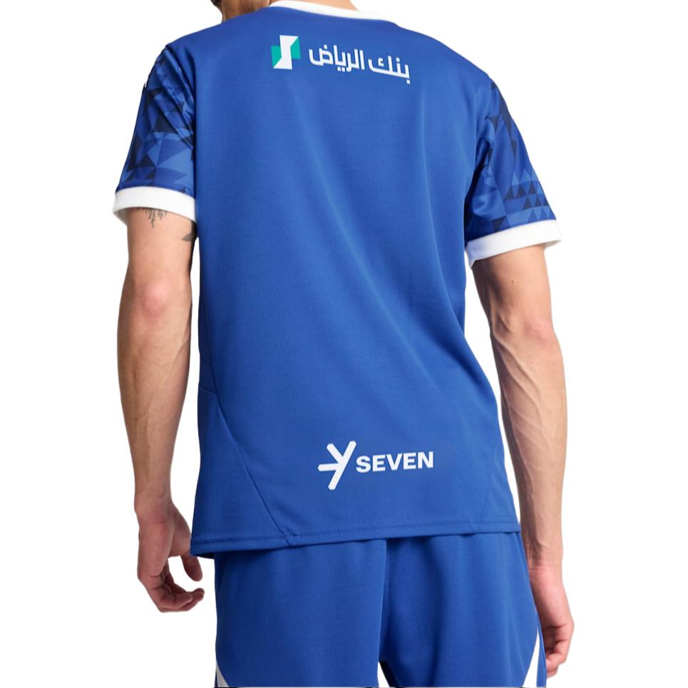 Puma Drycell Аль-Хиляль Саудовский ФК. 24/25 Home Replica Jersey Мужская майка Deep-Blue White 778881-01