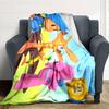 Pocoyo Blanket Durable Comfort Great for Couch Office Chair Bed Four Seasons Universal Playful Design Best Holiday Gift for Friends Family