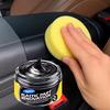 Black Plastic Trim Restorer – Automotive Interior Plastic Restorer (Sponge Included) – Car Surface Care Product