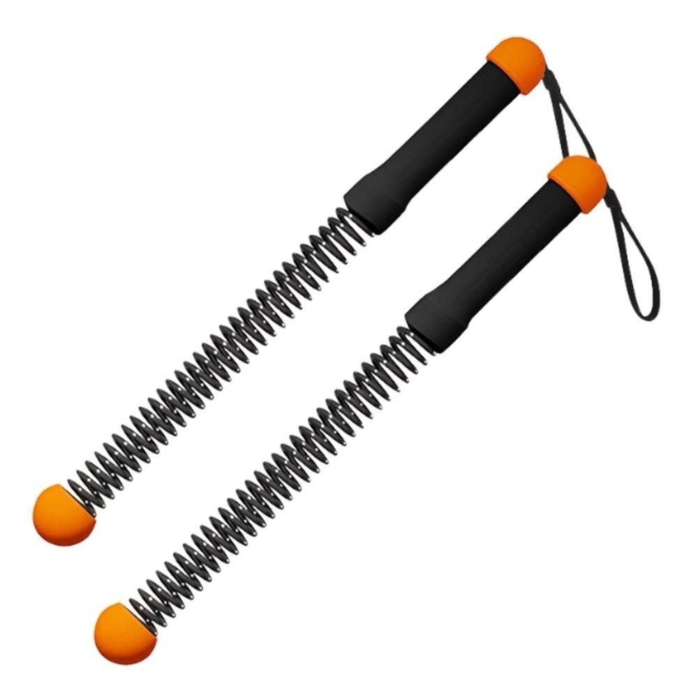 2Pcs Strong Rebound Inertia Training Rope Soft Rubber Spring Exercise Ropes Ropeless Battle Ropes