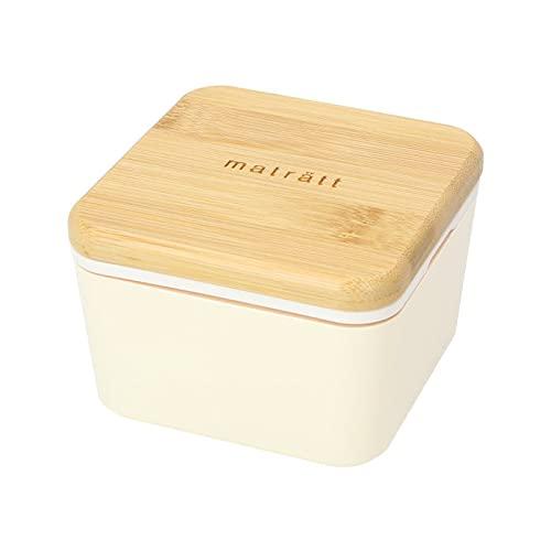 Ланч-бокс Masakazu Antibacterial Lunch Box 2 Tiers Matratt Square Nest Lunch 10 x 10 x 11 см, уголь