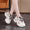 ins Korean version mesh dad shoes women's 2025 spring new breathable female student sports shoes heightening casual shoes G26