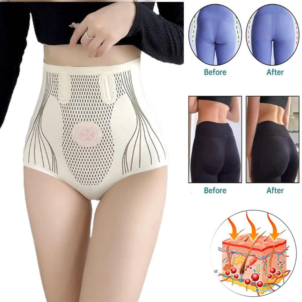 Хлопковые трусы-подтяжки для ягодиц с высокой талией, утягивающие трусы, послеродовые корректирующие шорты для женщин