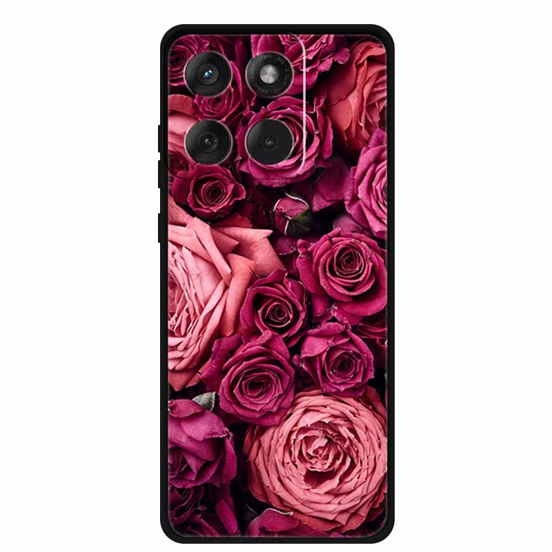 Чехол для Motorola Edge 70 5G 2025 Модный Черный Силиконовый ТПУ Мягкий Чехол для Телефона Для Motorola Moto X70 Air 5G Задняя Крышка Чехол Fundas