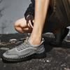 Летние мужские повседневные сетчатые кроссовки, удобная обувь больших размеров, лоферы, дышащая обувь для вождения