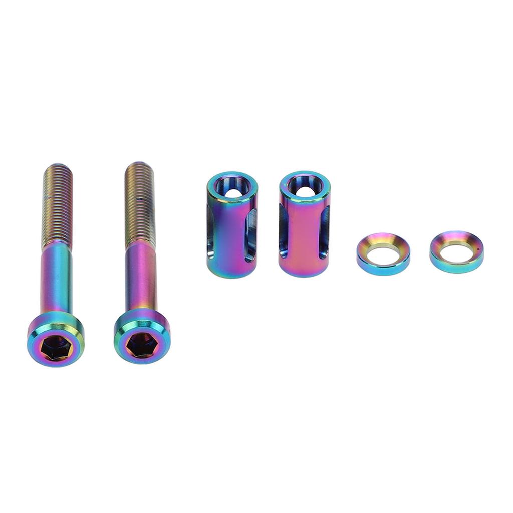 Bike Computer Mount Extension Screw Secure Connection Ti Alloy Colorful Lightweight Universal Fit Fo
