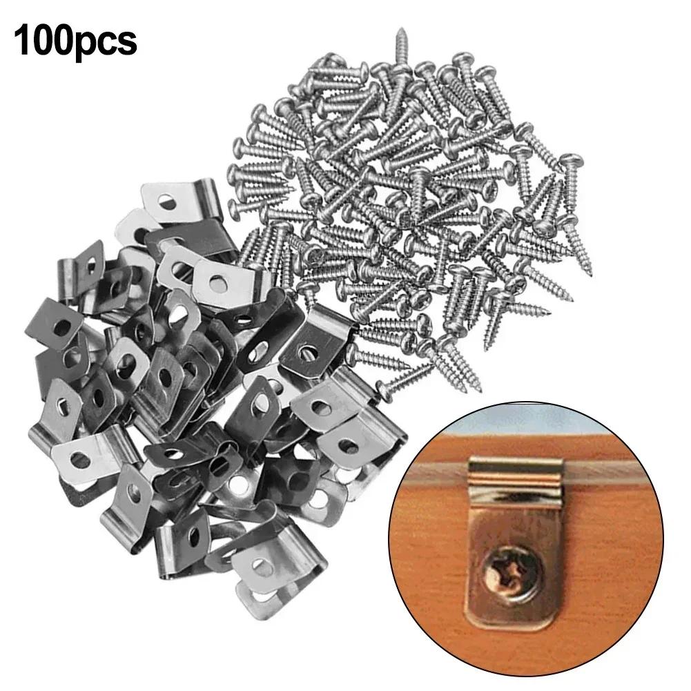 Easy Installation For Reliable Fastening Cattle Panel Clips Aluminum Wire Clips Reliable Fastening Sturdy Aluminum Material
