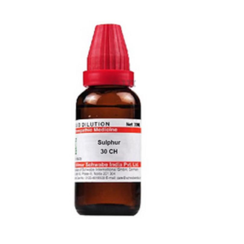 @ Dr Willmar Sulphur 30 CH Homeopathic Medicine 30ML UKR1191_60%OFF