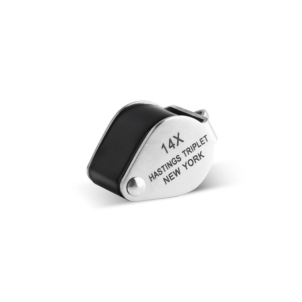 14X Hasting Loupe High Power Diamond Magnifier for Jewelers Gemologists Tool