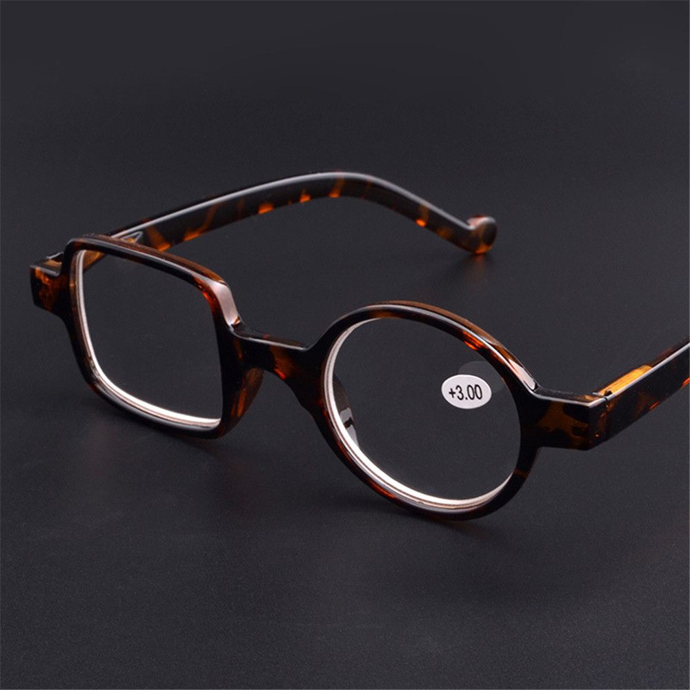Irregular Retro Reading Glasses Men Women Square Round Vintage Presbyopia Eyeglasses Hyperopia Eyewear Strength 1.0x ~ 3.5x