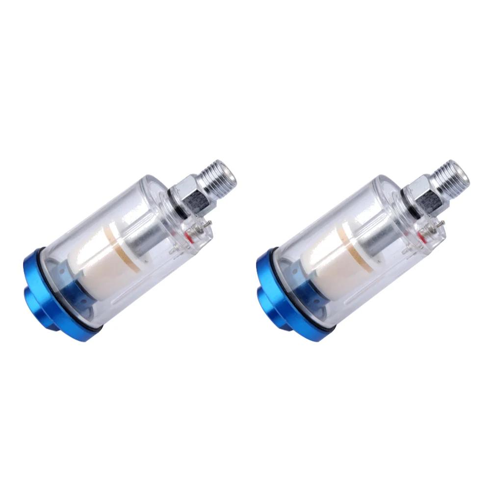 1/4 дюйма Сепаратор воды и масла для воздушного компрессора Пистолет-распылитель Масляно-водяной фильтр Сепаратор Пневматический инструмент Влагоуловитель Воздушный фильтр