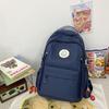 Trendy Korean-Style Versatile Backpack for Students and Travel - Large Capacity, Casual, Unisex Design