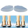 1Pair Silicone Orthopedic Gel Feet Cushion Foot Heel Cup High Elastic Care Half Insole Shoe Pad 