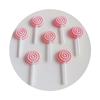 100pcs Resin Cute Candy Lollipop Flat Back Cabochon Scrapbooking for Crafts Making Jewelry Accessories