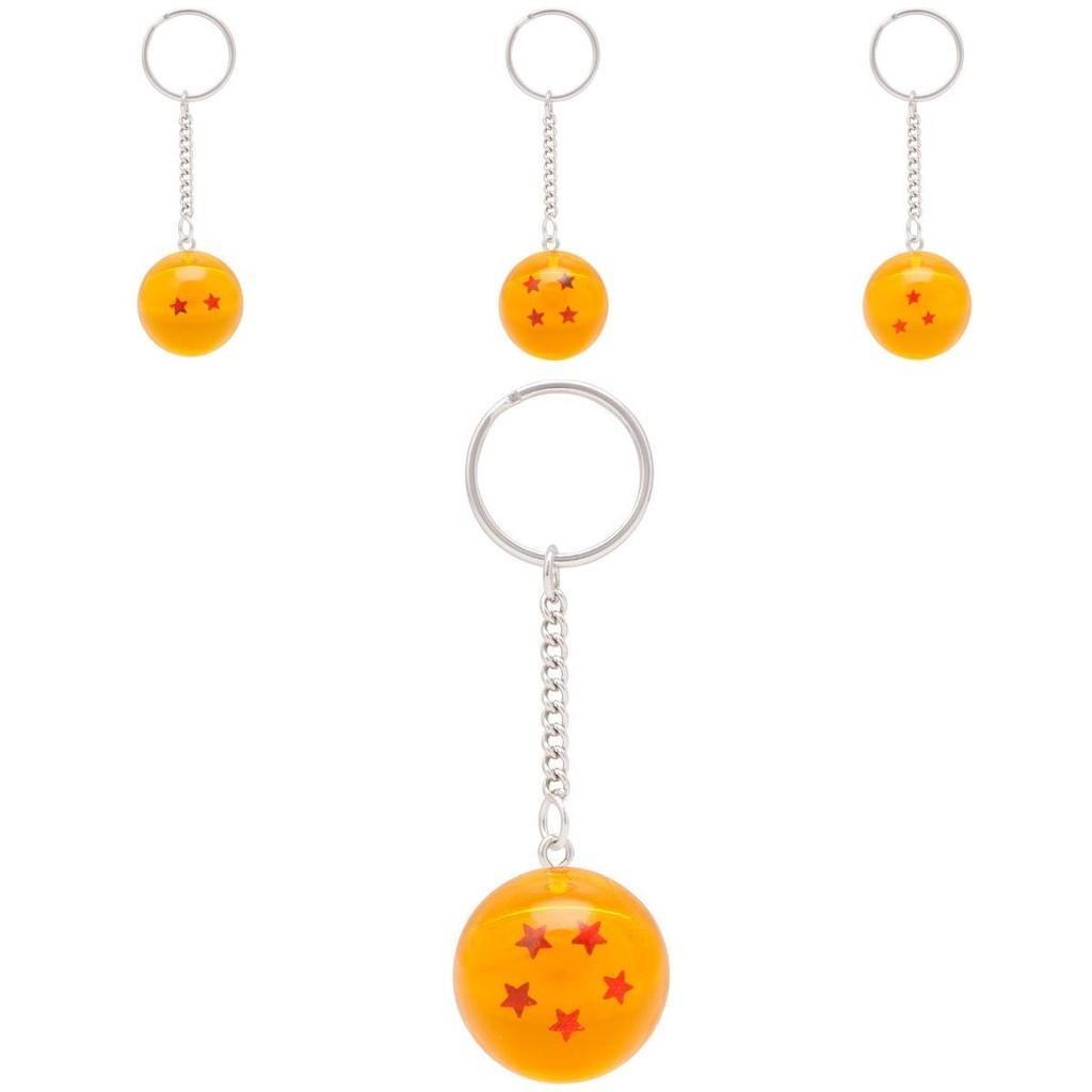 Timeless Design Anime Dbz Dragon Ball Z Crystal Ball Stars Keychain Pendant