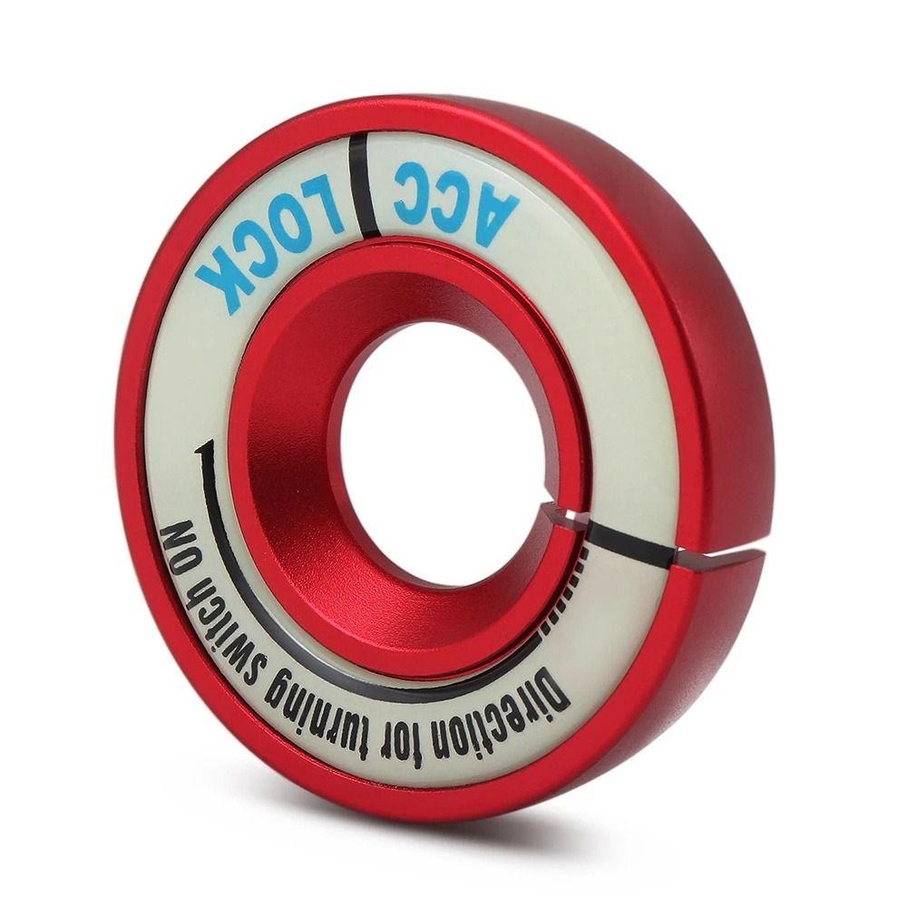 Zinc Zinc Alloy Luminous Ignition Switch Cover Ignition Key Ring Cover Car Switch Sticker Start Button Cover