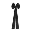 Christmas Chair Sashes Bows Large Velvet Chair Cover Back Tie Supplies for Christmas Banquet Home Wedding Event Holiday Party Decor