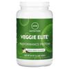 Veggie Elite, Performance Protein, Vanilla Bean, 2.2 Lbs (1,020 G)