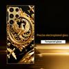 Сверкающий Золотой Феникс чехол для телефона стекло s25 ultra чехол s26 ultra для Samsung Galaxy S26 S25 S24 S23 S22 FE Ultra Plus