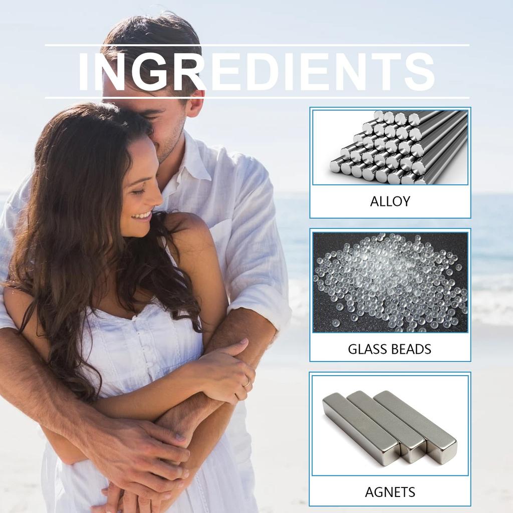 Couple Bracelet His And Her Bracelet Heart-shaped Matching Bracelet Long-distance Relationship Anniversary Gifts Couple's Jewelry (1 Pair)