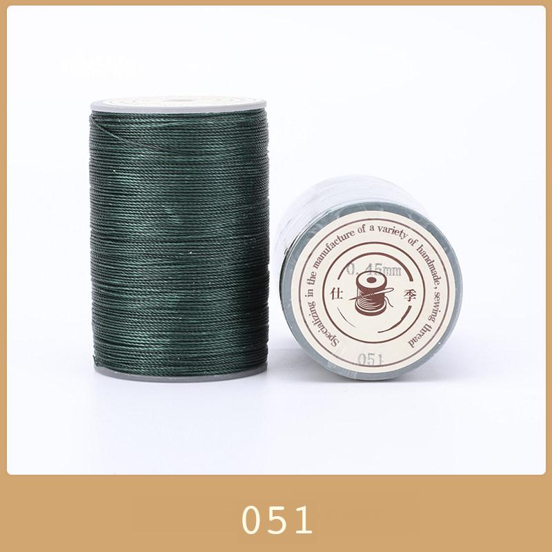 Round Leather Sewing Wax Thread Cord Handwork Knitting Craft Wax Thread for Leather DIY Project Necklace Bracelet Round 40Colors