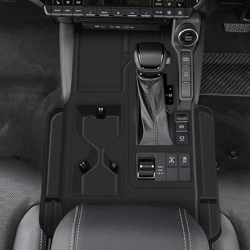 Праворульный Для Toyota Land Cruiser 250 Prado LC250 2024 2025 силиконовая резина Панель переключения передач центральной консоли Накладка
