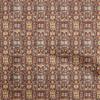 Cotton Flex Brown Fabric Asian Kilim Dress Material Fabric Print Fabric By The Yard 40 Inch