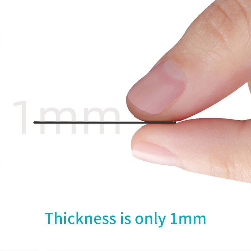 Универсальный автомобильный держатель с магнитным креплением, наклейка, железный лист для мобильного телефона, металлическая пластина, ультратонкая, поддерживающая беспроводную зарядку