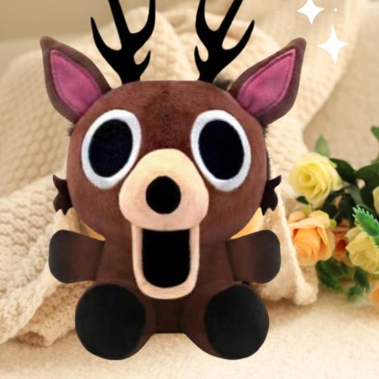 99 Nights In The Forest Plush Doll Soft Stuffed Deer Animal Toy Ultra-Soft PP Cotton Hugging Comfort Game Fans Gift Decor