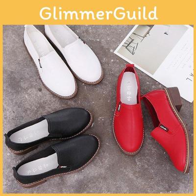 Стильные женские туфли-оксфорды на плоской подошве, изготовленные из премиальной натуральной кожи и с низким блочным каблуком