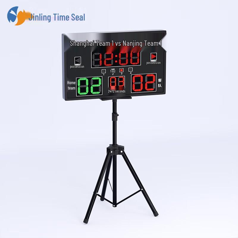 Basketball Electronic Scoreboard with Shot Clock