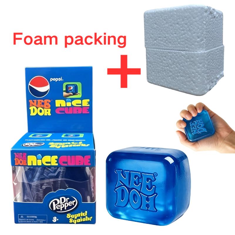 Nee Doh Model Soft Squishy Toy Nice Cube Sensory Stress Reliever Fidget Tool For Anxiety For Adults & Kids Premium In Stock