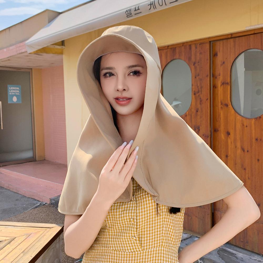Neck Guard Shawl Fisherman Hat Anti-UV Bucket Hat New Sun Protection Cap  Surprise Gift