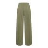 Women's Lace-Up Wide-Leg Pants Casual Pants Solid Color Trousers With Pockets
