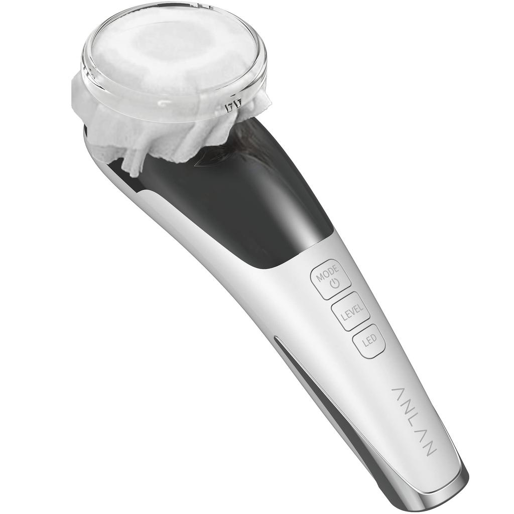 ANLAN Facial Massager EMS Care LED Light Facial Facial Massage Care Lift Ion Pore Home Facial Massager 150 Cotton Hot/Cold Hot/Cold 8-in-1 Eye/Mouth