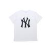 New MLB Drop Shoulder Sleeve T-Shirt Unisex White 31TSS3931-50I