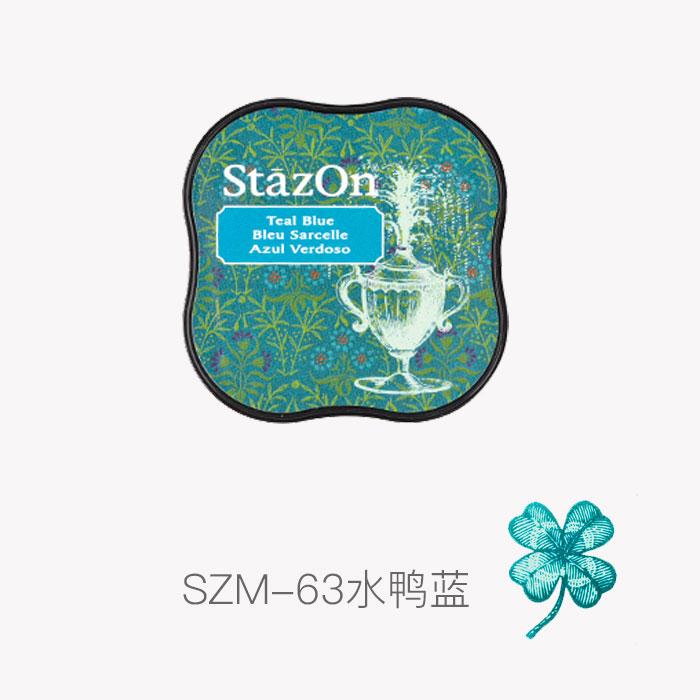 1 шт. Япония Tsukineko Stazon Штемпельная подушечка Быстросохнущие чернила на масляной основе DIY Планер Скрапбукинг Силиконовая печать Изготовление открыток Принадлежности