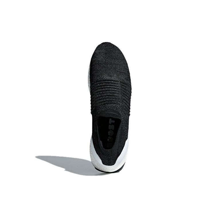 adidas Дышащие низкие кроссовки для бега из ткани ULT, унисекс, черные с белым, BB6140