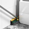 Rotating Floor Scrub Brush Long Handle Windows Squeegee Stiff Bristle Broom Mop 3In1 for Bathroom Kitchen Floor Crevice Cleaning