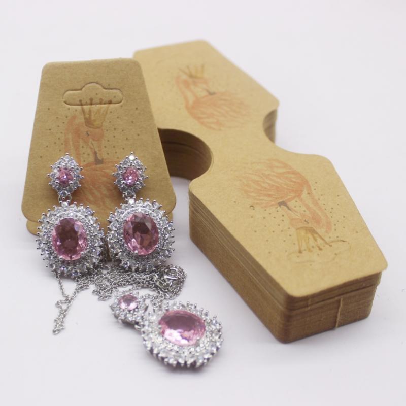 4,5x12 см набор из 50 украшений бумажная карточка ожерелье/браслет/аксессуар для волос этикетка для демонстрации