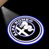 LUBTW1 2Pcs Led Car Door Projector Laser Logo Light For Alfa Romeo Giulietta 2011-2019 Giulia Stelvio 2017-2023 Welcome Ghost Lights