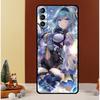 Чехол Genshin Impact Eula для Samsung Galaxy S25 S26 Ultra S20 S21 S22 S23 S24 Ultra S10 Plus S25 FE Чехол Funda