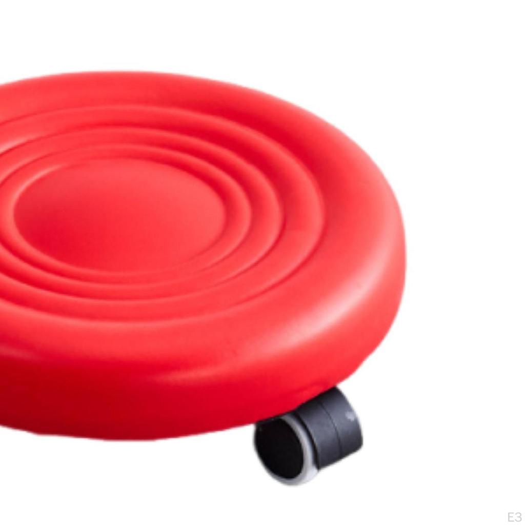 Низкая высота табуретки на колесиках подставка для ног с подвижной утолщенной подушкой табуреты-стремянки на роликах