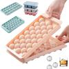 Round Ball Ice Cube Makers Ice Tray Round Ice Molds Home Bar Party Use DIY Ice Cream Mould Kitchen Plastic Molds