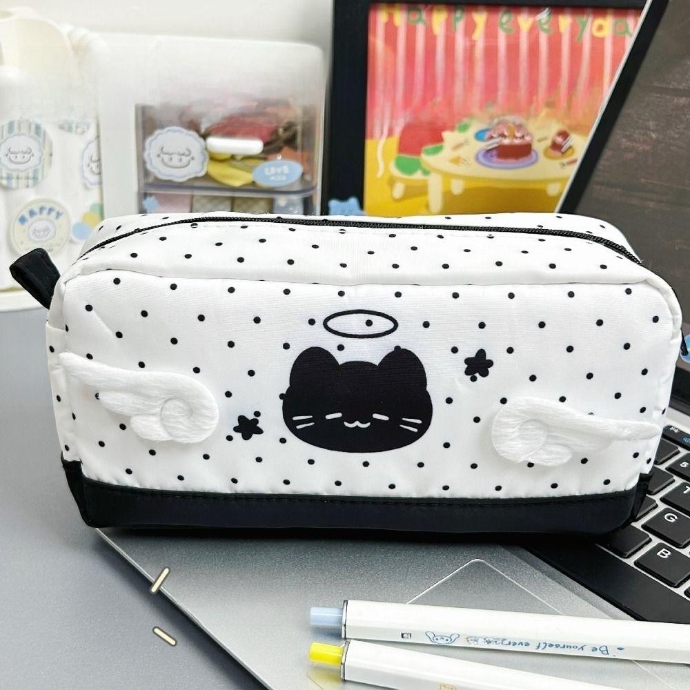 Multi-layer Pencil Case Large Capacity Student Stationery Organizer Pen Bags  School Supplies