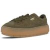 Puma Платформа из замши Trace 'Olive Night' Женская 365830-03