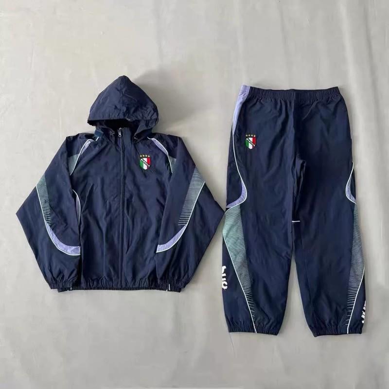 Mens Waterproof Windproof Hooded Track Suit Set Casual Sportswear Jacket Pants Hip Hop Style
